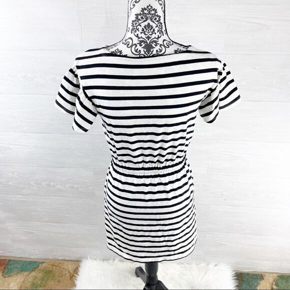 Kate Spade New York Tie Waist Flutter Sleeve Dress - Picture 6 of 9